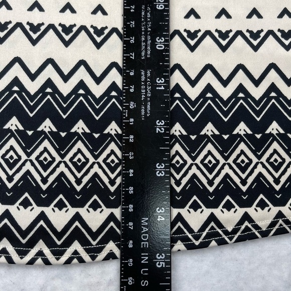 Swimsuits For All Dress Womens 18/20 Cream‎ Black Chevron Pattern Sleeveless - Picture 6 of 10